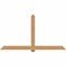 Ekena Millwork Eugene Smooth Timber Gable Bracket, Western Red Cedar, 96"W x 52"H x 5 1/2"D x 5 1/2"F, 13/12 Pitch GBW096X52X0606EUG00SWR - alternate 1